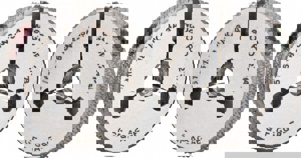 Threaded Ring Gage: 5/16-18 Thread, UNC, Class 3A, Go & No Go